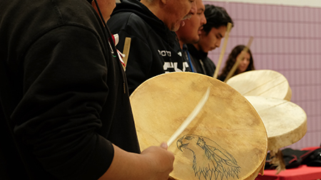 Indigenous drummers